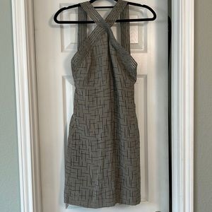 Emporio Armani Silk Halter dress